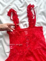 لباس خواب عروسکی قرمز 😍 کد 1025 - Image 6