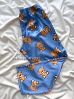 ست تاپ و شلوار ساتن خرسی🧸 - Image 3