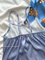 ست تاپ و شلوار ساتن خرسی🧸 - Image 6