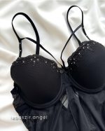 پیراهن کوتاه فانتزی کاپدار - Image 5