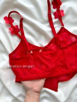 ست برالت تور شیشه ای با دامن بلند کد 8024 - Image 3