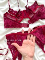 ست فانتزی زنبوری زرشکی کد 9030 - Image 7