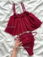 ست نیمتنه و شورت فانتزی کد 7055