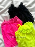 ست نیمتنه و شورت فانتزی کد 7055 - Image 2