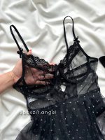 پیراهن عروسکی همراه با بند جوراب و جوراب کد 1032 - Image 2