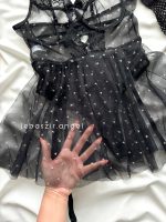 پیراهن عروسکی همراه با بند جوراب و جوراب کد 1032 - Image 4