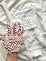 نیمتنه و شورت زنبوری شب رنگ🔥 کد 36 - Image 2