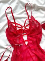 کاستوم فانتزی جورابدار کد 4439 قرمز - Image 2