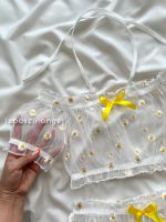 ست نیمتنه و شلوارک توری بابونه😍 - Image 3