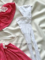 ست فانتزی جورابدار قرمز کد 5124 - Image 4