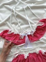 ست فانتزی جورابدار قرمز کد 5124 - Image 2