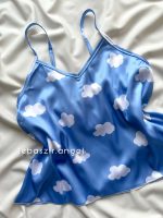 ست تاپ و شلوارک ساتن ابر☁️ - Image 3