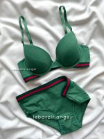 ست ابر نازک نخی سبز کد 9030