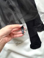 ست فانتزی جورابدار مشکی کد 1202 - Image 6