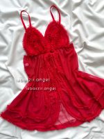 پیراهن توری قرمز😍