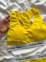 ست نیمتنه و شورت زردCalvin Klein - Image 2