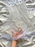 پیراهن تور شیشه ای عروسکی کد 2024 - Image 4