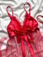 پیراهن عروسکی همراه با دستکش ها و شورت لامبادا کد 8003 - Image 4