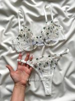 ست فانتزی فنردار سفید بابونه کد 9653