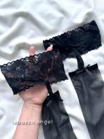 جوراب بلند فانتزی شیشه ای کد 2154 - Image 2