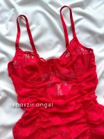 پیراهن مانکنی قرمز😍 کد 6022 - Image 2