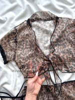 ست فانتزی پلنگی ۳تیکه کد 7005 - Image 2