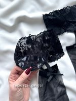 جوراب بلند فانتزی شیشه ای کد 2154 - Image 3