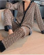 پیراهن شلوار ساتن کد 8412