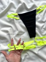 ست شورت لامبادا بندی و دو عدد گارتر دور ران فسفری کد 1022 - Image 3