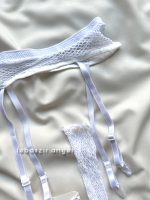 ست جوراب فیشنت و بند جوراب فانتزی کد 8818 - Image 4