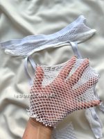 ست جوراب فیشنت و بند جوراب فانتزی کد 8818 - Image 3