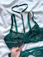 ست سوتین و شورت گیپور فانتزی ۳تیکه فنردار کد 0088 - Image 4