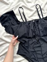 مایو مشکی زنانه سایز بزرگ - Image 2