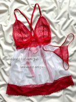 لباس خواب فانتزی قرمز کد 9049