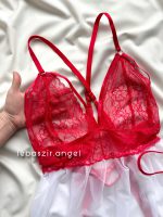 لباس خواب فانتزی قرمز کد 9049 - Image 3