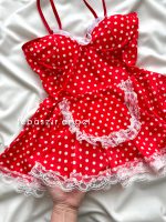 کاستوم فانتزی خالدار قرمز کد 0216 - Image 2