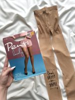 جوراب شلواری شیشه ای طرحدار