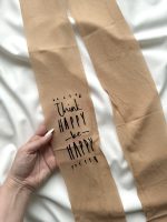 جوراب شلواری شیشه ای طرحدار - Image 4