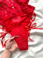 بادی فانتزی بغل بندی قرمز کد 9040 - Image 2