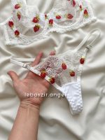 ست فانتزی توری توت فرنگی🍓 کد 9654 - Image 3