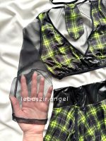 کاستوم فانتزی جورابدار ۴تیکه سبز کد 6016 - Image 4
