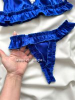 ست فانتزی هارنس مرواریدی آبی کاربنی کد 2017 - Image 3