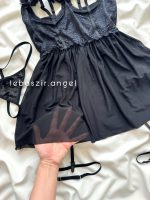لباس خواب فانتزی کاپ فنردار کد 1226 - Image 3