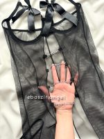 لباس خواب فانتزی مشکی کد 6011 - Image 5