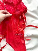 بادی فانتزی بغل بندی قرمز کد 9040 - Image 5