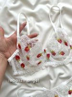 ست فانتزی توری توت فرنگی🍓 کد 9654 - Image 4