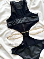 بادی فانتزی چرمی زنجیری کد 418 - Image 5
