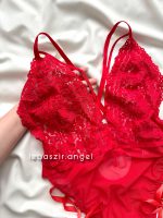 بادی فانتزی بغل بندی قرمز کد 9040 - Image 3