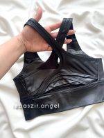نیمتنه مشکی لاتکس پشت طرحدار😻 - Image 3