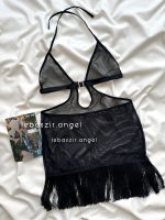 لباس خواب فانتزی پایین ریشدار😻 کد 6006